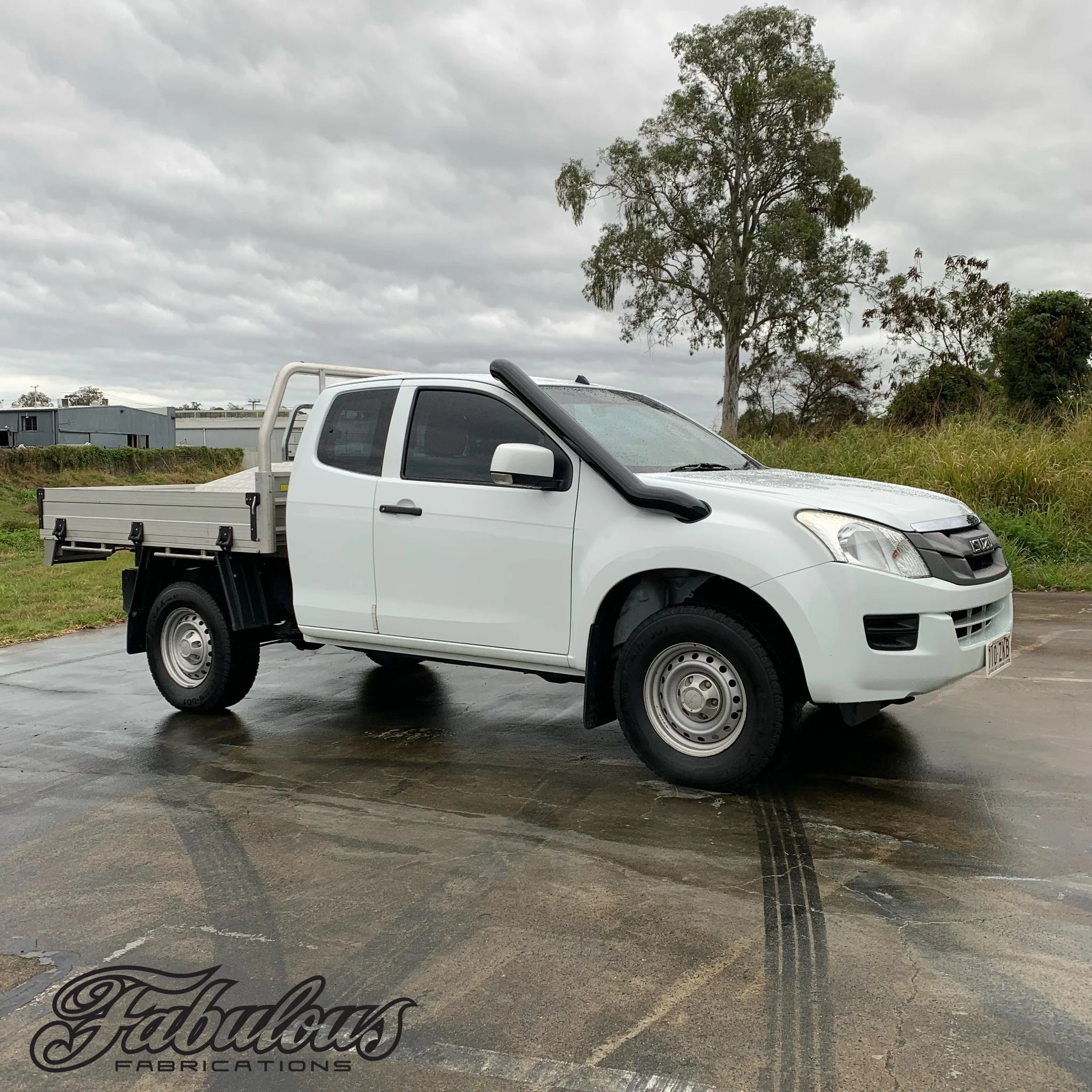 Isuzu Dmax Mid Entry Stainless Snorkel