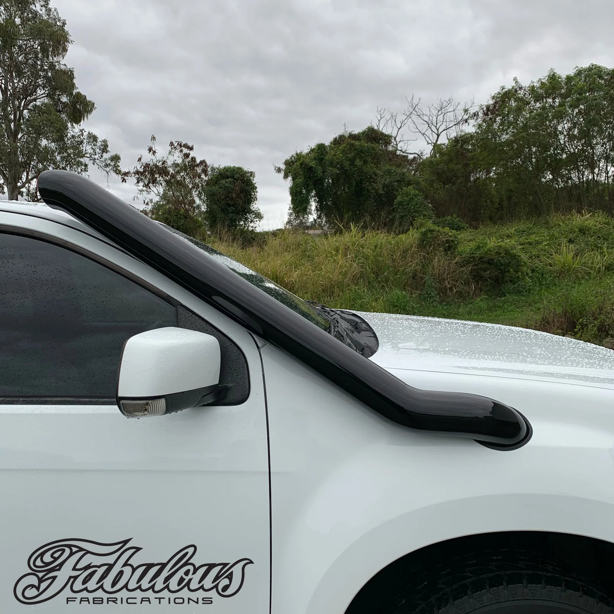 Isuzu Dmax Mid Entry Stainless Snorkel