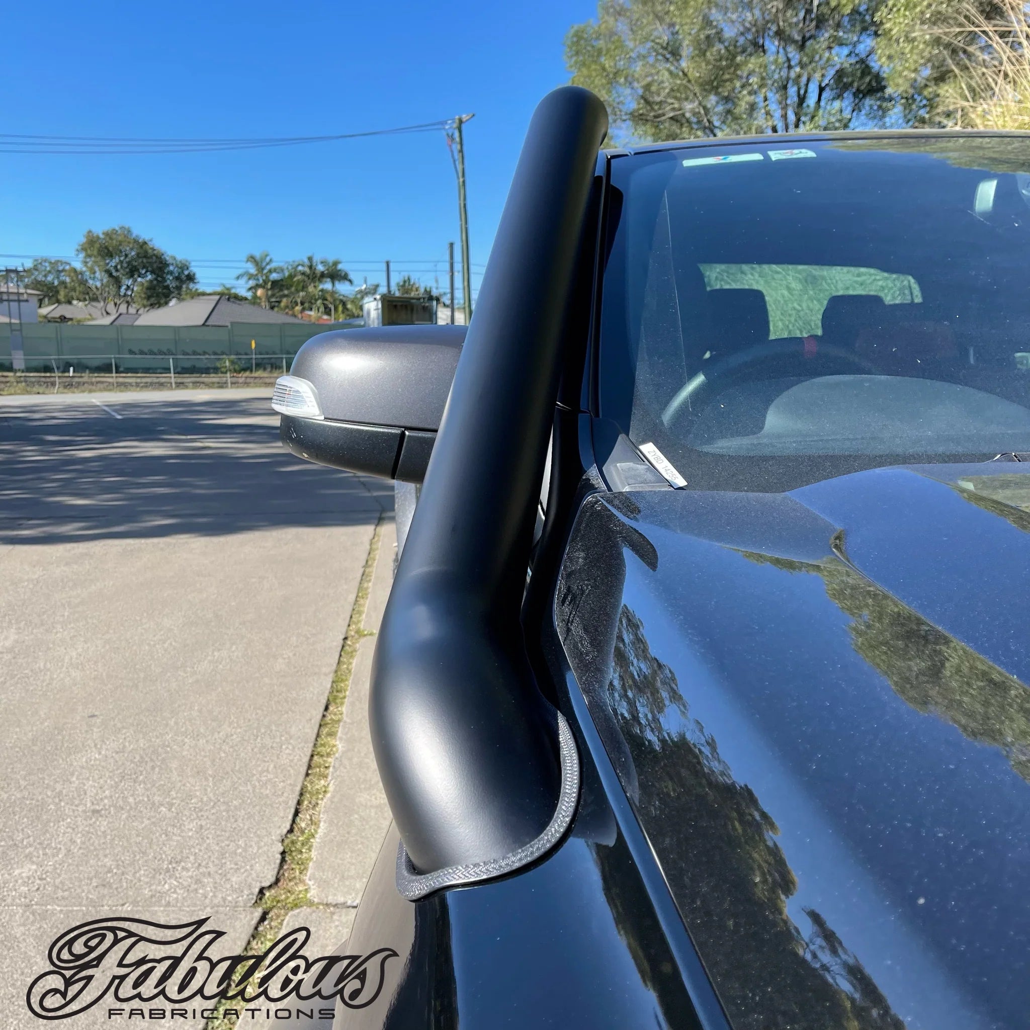 Ford Ranger Raptor Mid Entry Stainless Snorkel and Alloy Airbox Kit