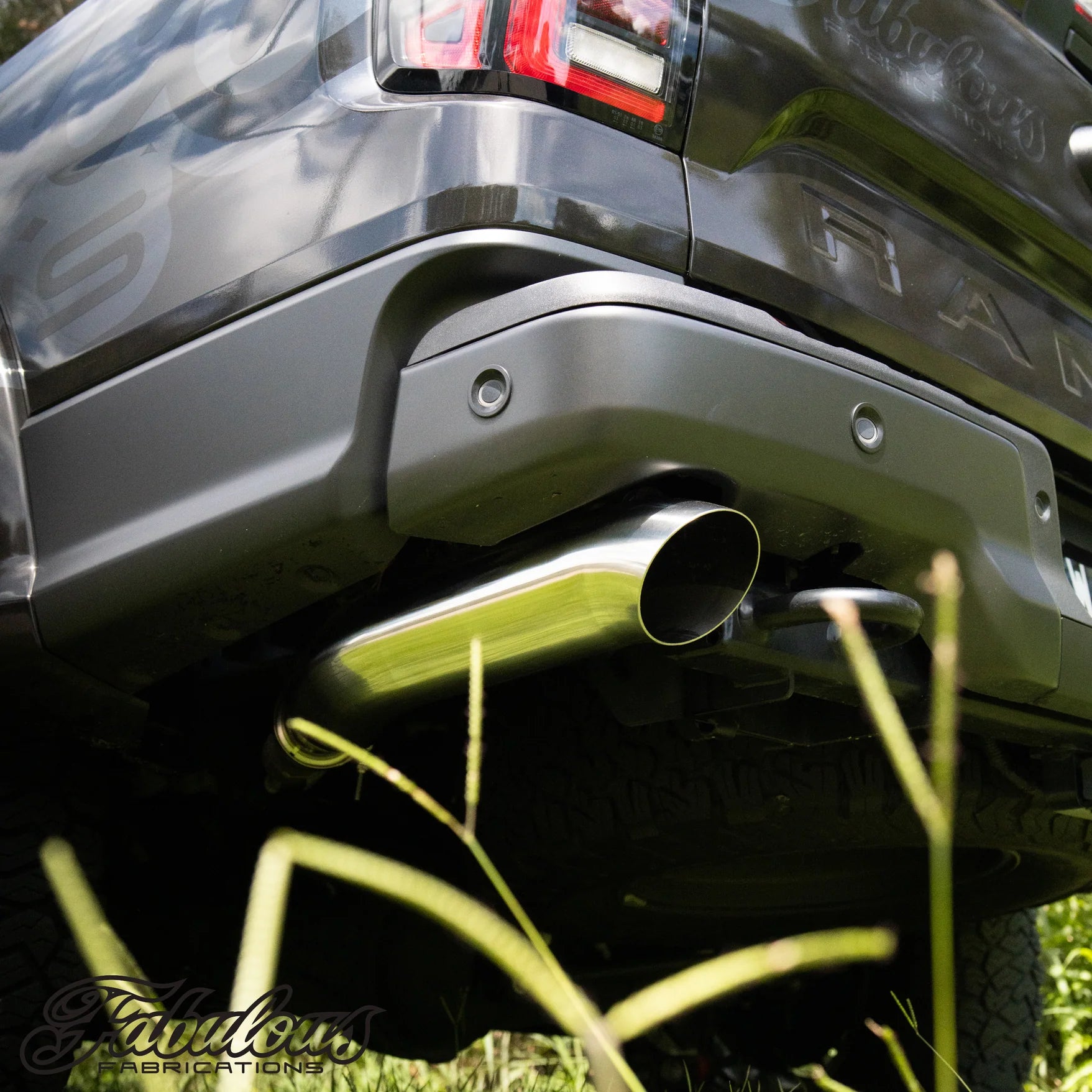 FORD RANGER RAPTOR 2022+ 4 INCH EXHAUST TIP CONVERSION