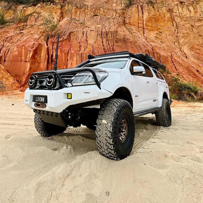 Holden Colorado RG2 Ambush Triple Hoop Bullbar