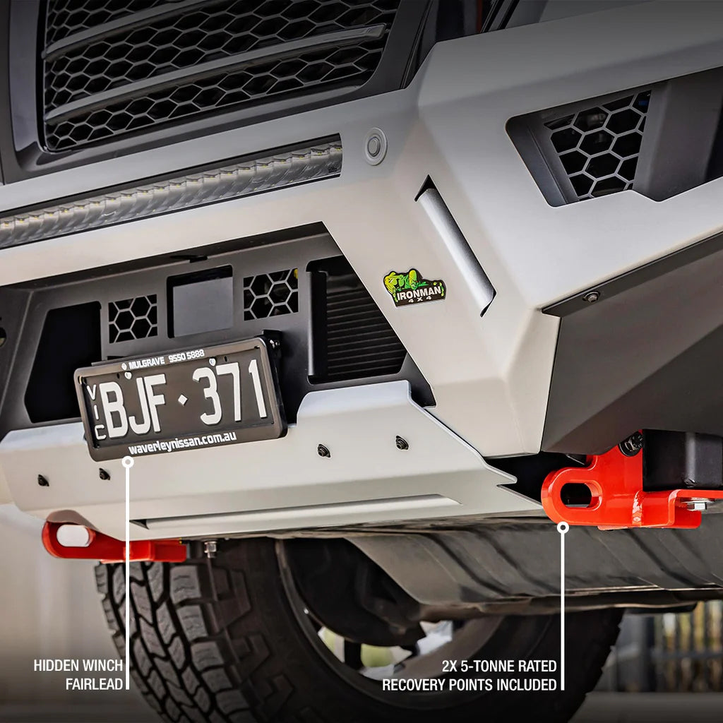 IRONMAN 4X4 RAID BULL BAR FOR NISSAN PATROL Y62 SERIES 5 2020+