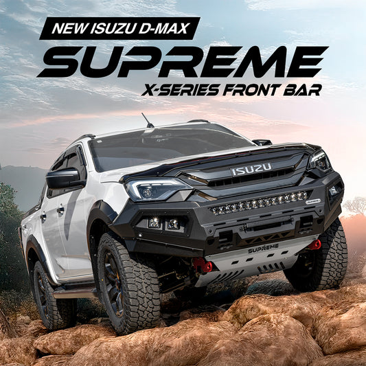 SUPREME | X-SERIES BULL BAR – ISUZU D-MAX (2024 FACELIFT)