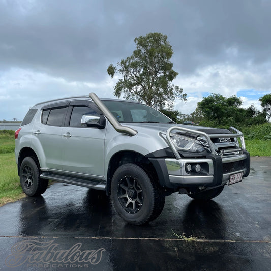 Isuzu MUX Mid Entry Stainless Snorkel