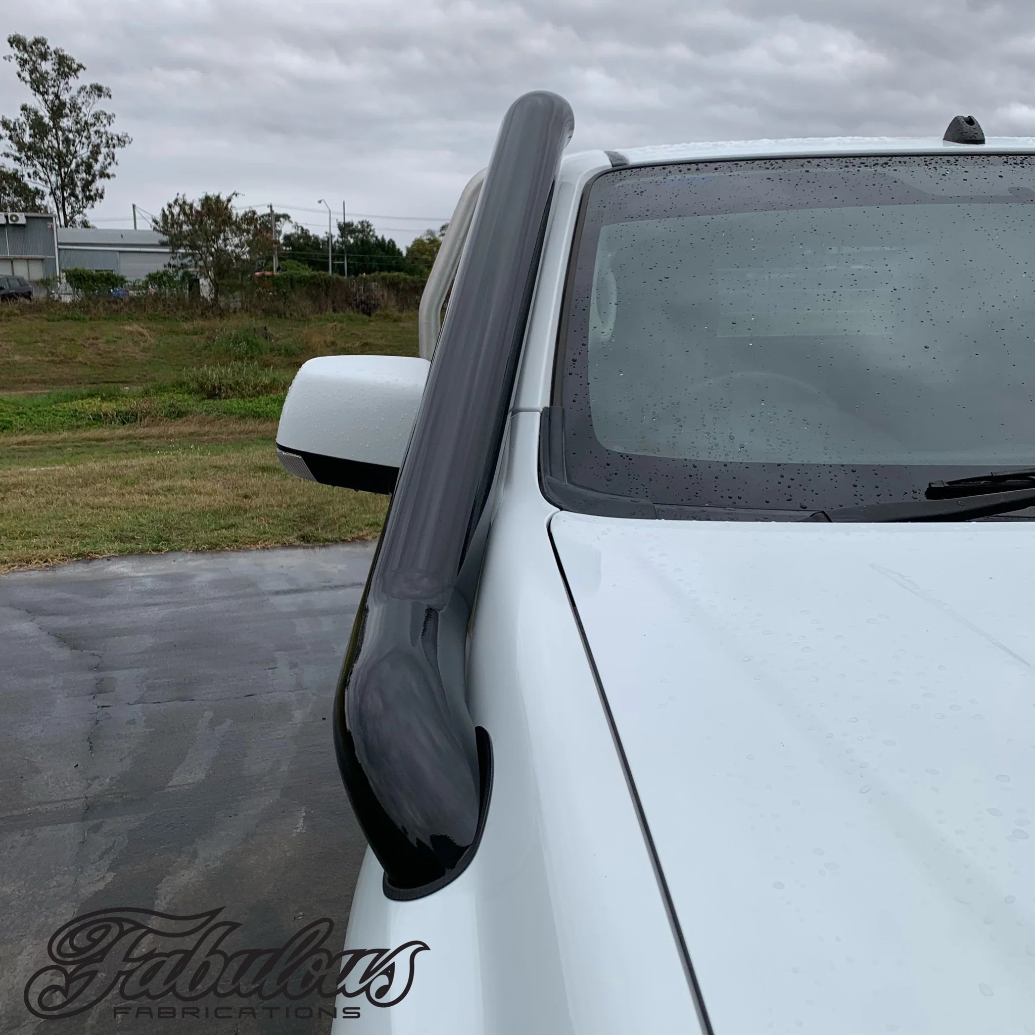 Isuzu Dmax Mid Entry Stainless Snorkel