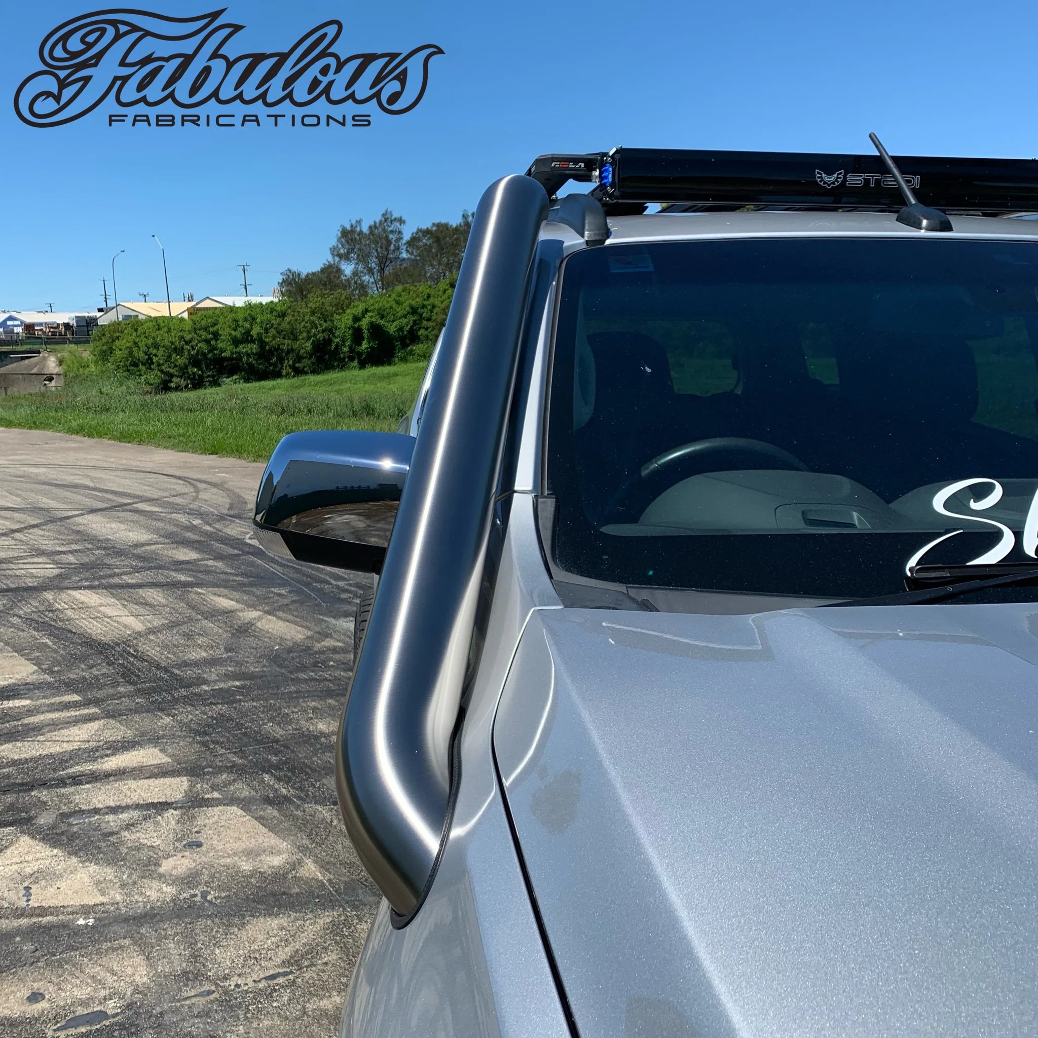 Holden Colorado 7/Trailblazer Short Entry Stainless Snorkel