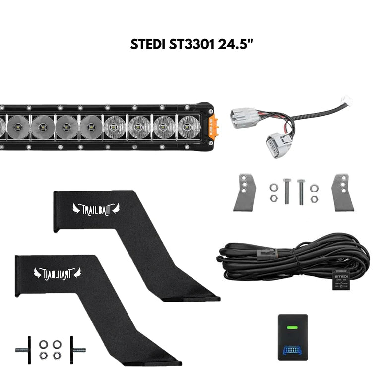 QF Pajero Sport Behind-Grille Light Bar