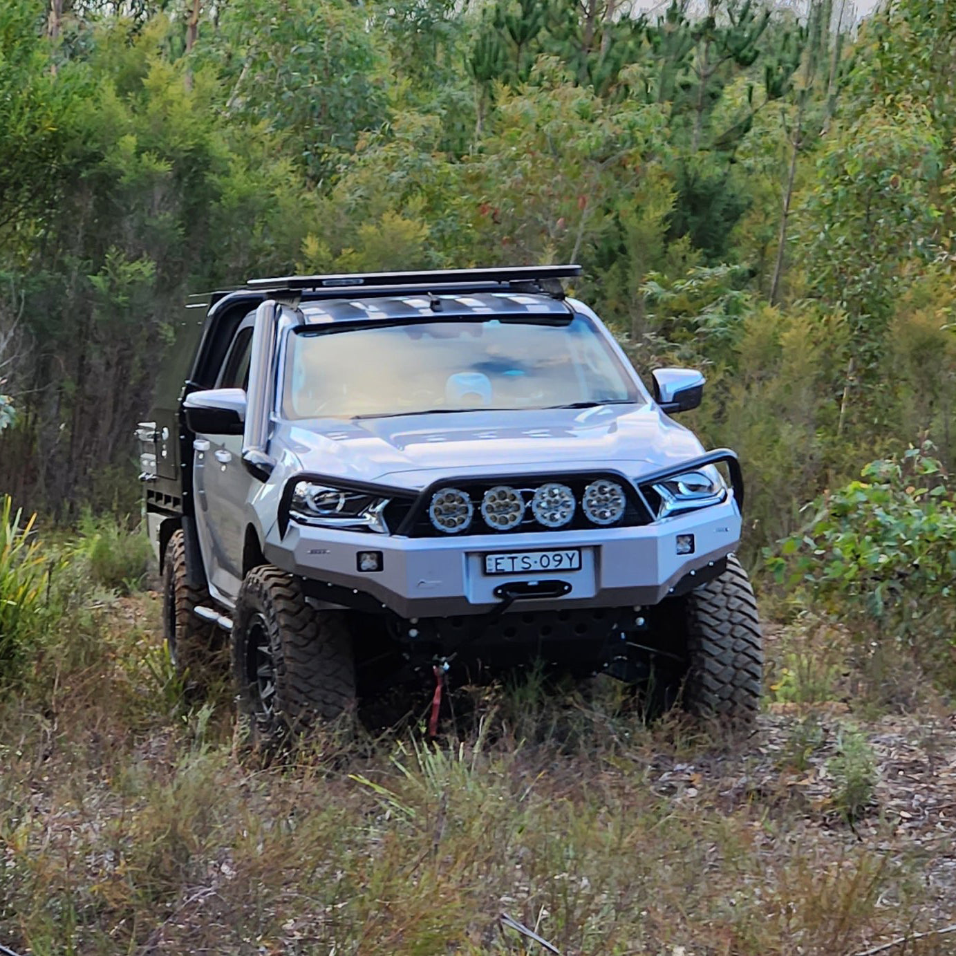 Mazda BT-50 TF 2021-ON Ambush Triple Hoop Bullbar