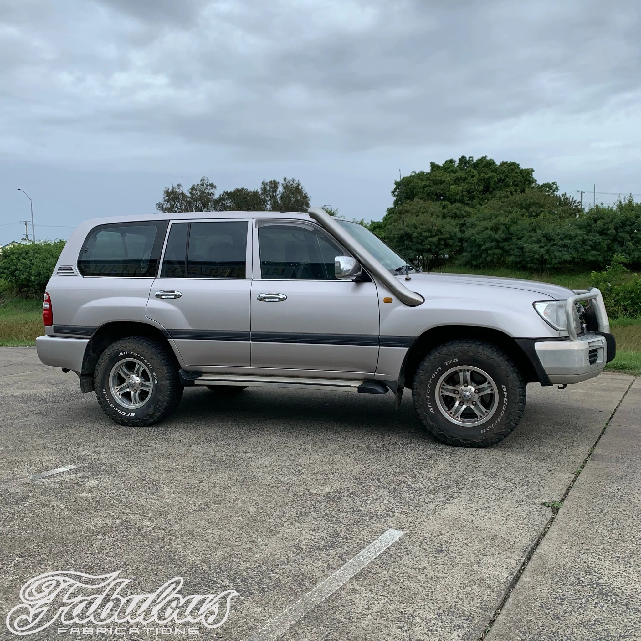 Toyota Landcruiser 100/105 Series Stainless Snorkel