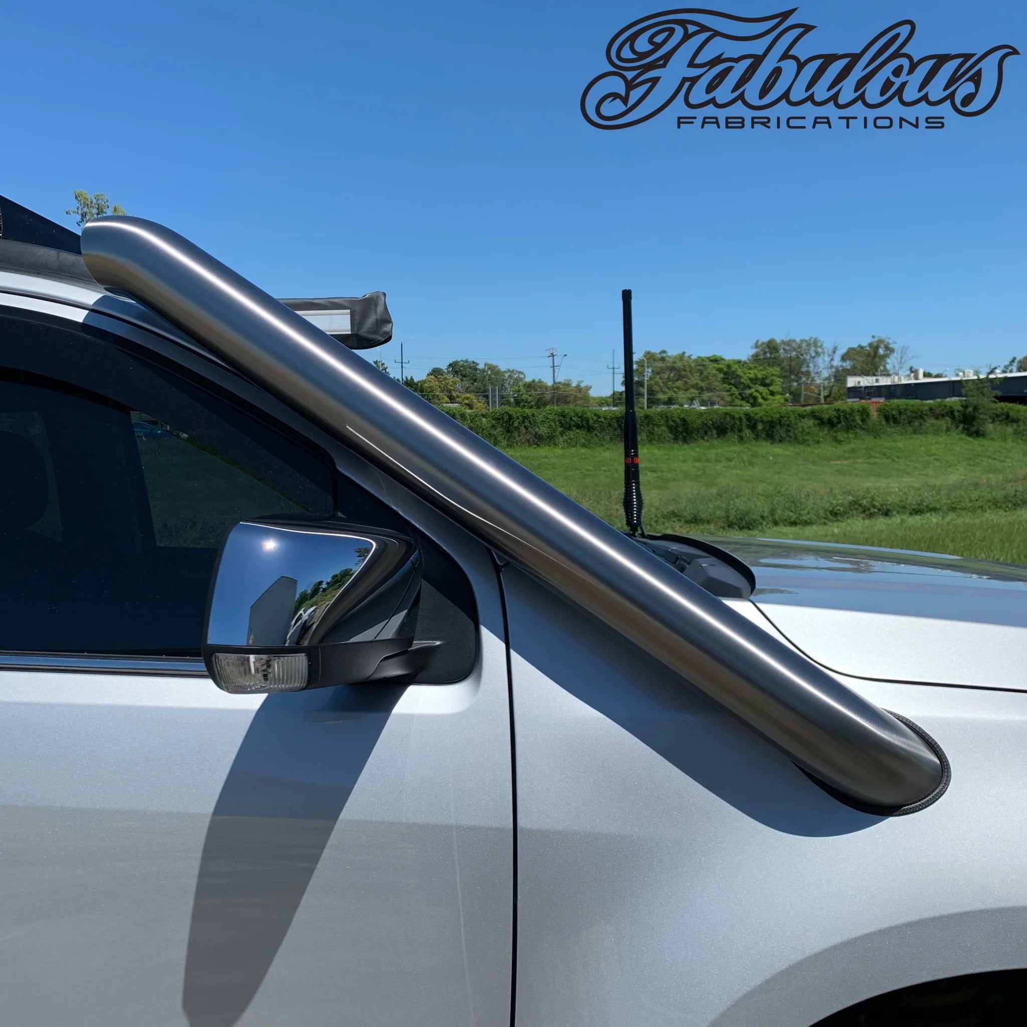 Holden Colorado 7/Trailblazer Short Entry Stainless Snorkel