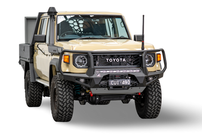 Toro Bull bar, Suitable for Toyota Land Cruiser (facelift) 76, 78, 79 Series, 2024