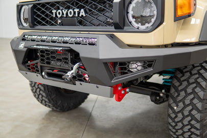 Predator Bull bar, Suitable for Toyota Land Cruiser (facelift) 76, 78, 79 Series, 2024 on