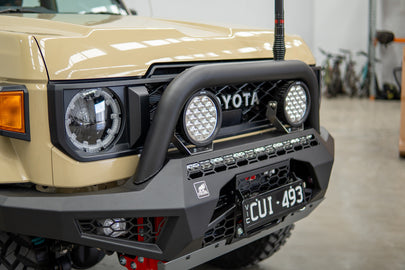 Predator Bull bar, Suitable for Toyota Land Cruiser (facelift) 76, 78, 79 Series, 2024 on