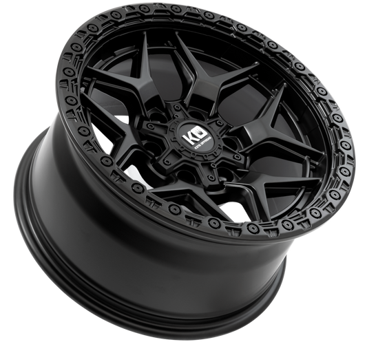 King Wheels Growler Satin Black