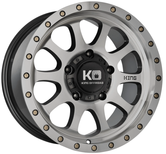 Kings Wheels Hurricane II Gunmetal Machined