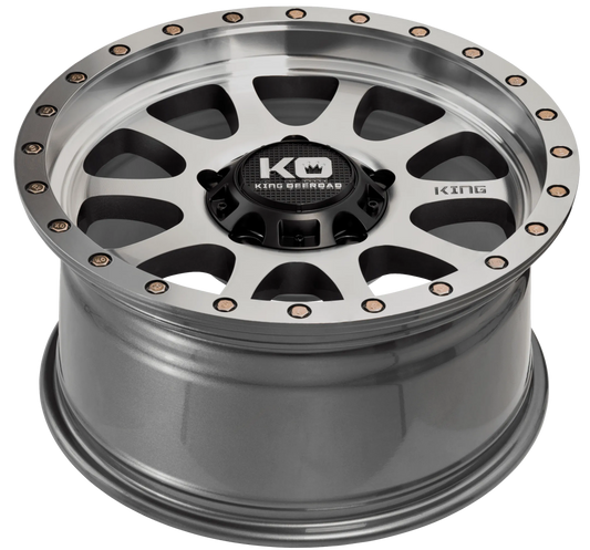 Kings Wheels Hurricane II Gunmetal Machined