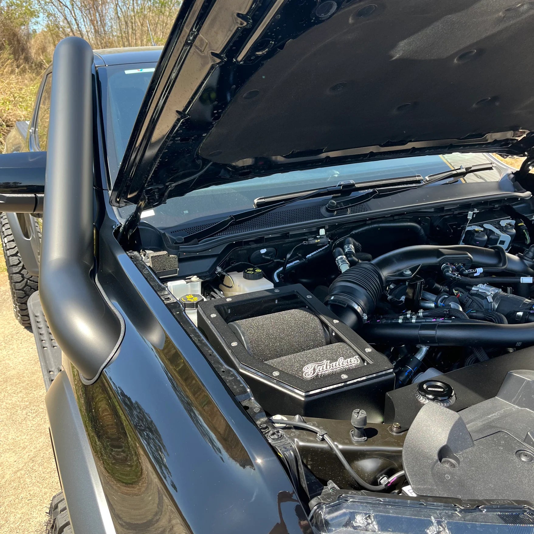 FORD RANGER RAPTOR NEXT GEN TWIN INTAKE ALLOY AIRBOX (SUIT FABULOUS SNORKEL ONLY)