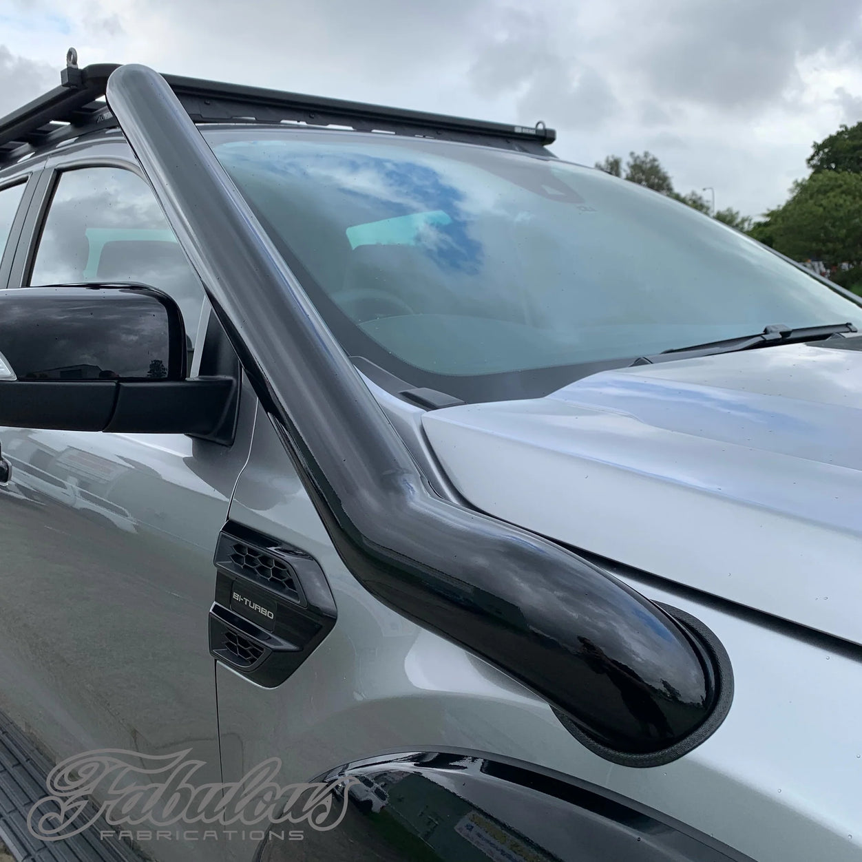 Ford Ranger PX MK3 2.0L Bi Turbo Stainless Snorkel And Factory Airbox* Kit