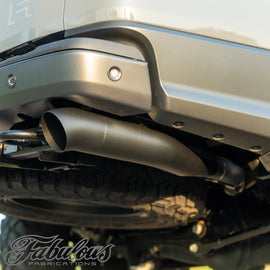 FORD RANGER RAPTOR TWIN EXHAUST AND STANDARD INLET AIRBOX COMBO