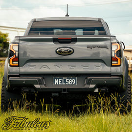 FORD RANGER RAPTOR TWIN EXHAUST AND STANDARD INLET AIRBOX COMBO