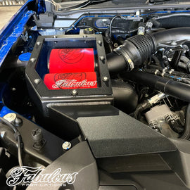 FORD RANGER RAPTOR TWIN EXHAUST AND STANDARD INLET AIRBOX COMBO