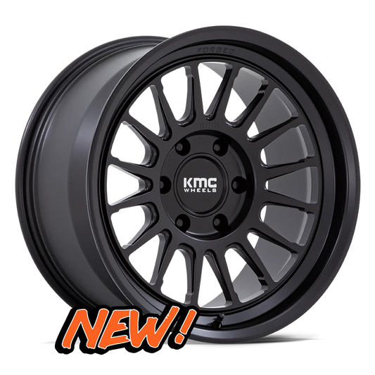 KMC KM447 IMPACT FORGED SATIN BLACK