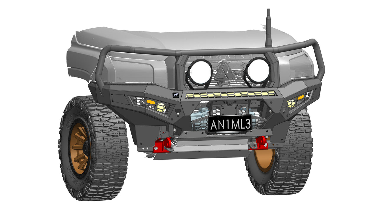 Toro Bull bar to suit Mitsubishi Triton MV 2024 +
