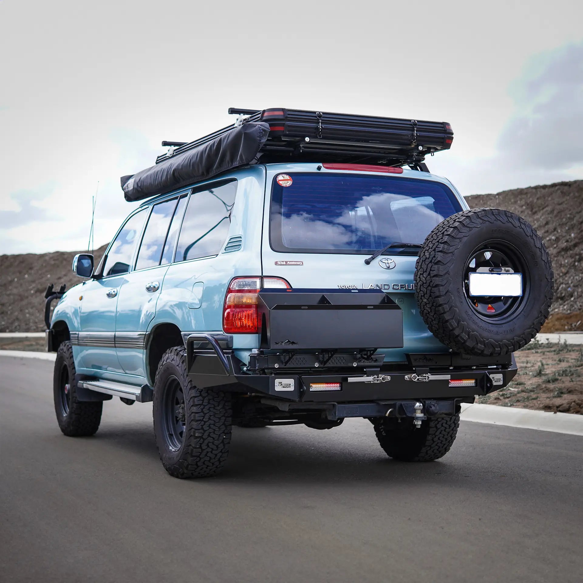 Toyota Landcruiser 105 Series Rear Bar - The Cruiser Company