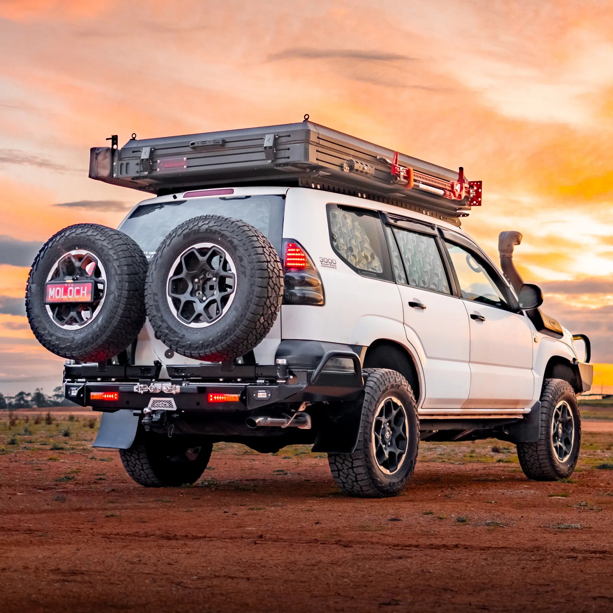 Toyota 120 Prado Rear Bar - The Cruiser Company