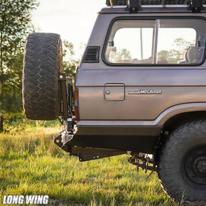 Toyota Landcruiser 60 Series Rear Bar – Tow Bar Rear Bar - The Cruiser Company