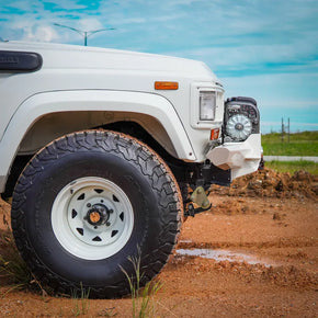 Toyota Landcruiser 60 Series High-Mount Front Bar - The Cruiser Company