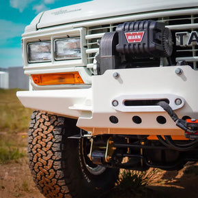 Toyota Landcruiser 60 Series High-Mount Front Bar - The Cruiser Company