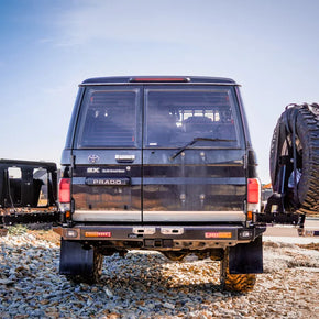 Toyota Landcruiser 76 Series – Tow Bar Rear Bar - The Cruiser Company