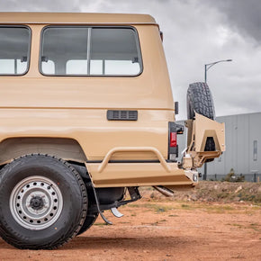 Toyota Landcruiser 78 Series Troopcarrier – Tow Bar Rear Bar - The Cruiser Company