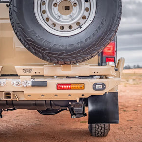 Toyota Landcruiser 78 Series Troopcarrier – Tow Bar Rear Bar - The Cruiser Company