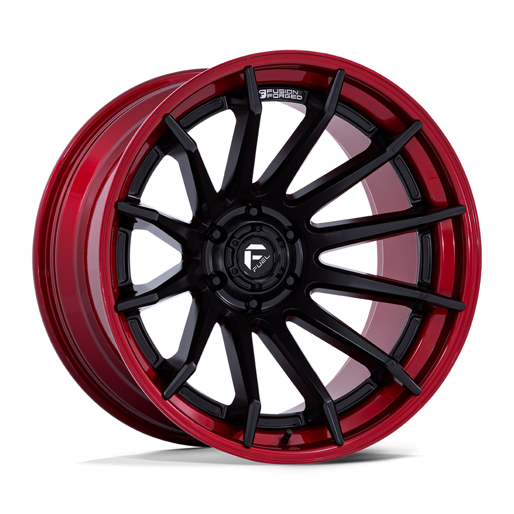 FUEL BURN FC403 MATTE BLACK W/ CANDY RED LIP