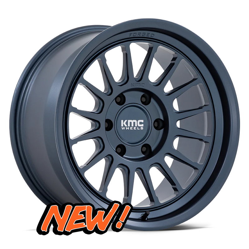 KMC KM447 IMPACT FORGED METALLIC BLUE