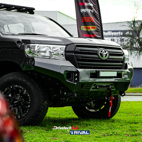 RIVAL 4X4 FRONT BULL BAR BUMPER TOYOTA LAND CRUISER 200 SERIES 2016 +