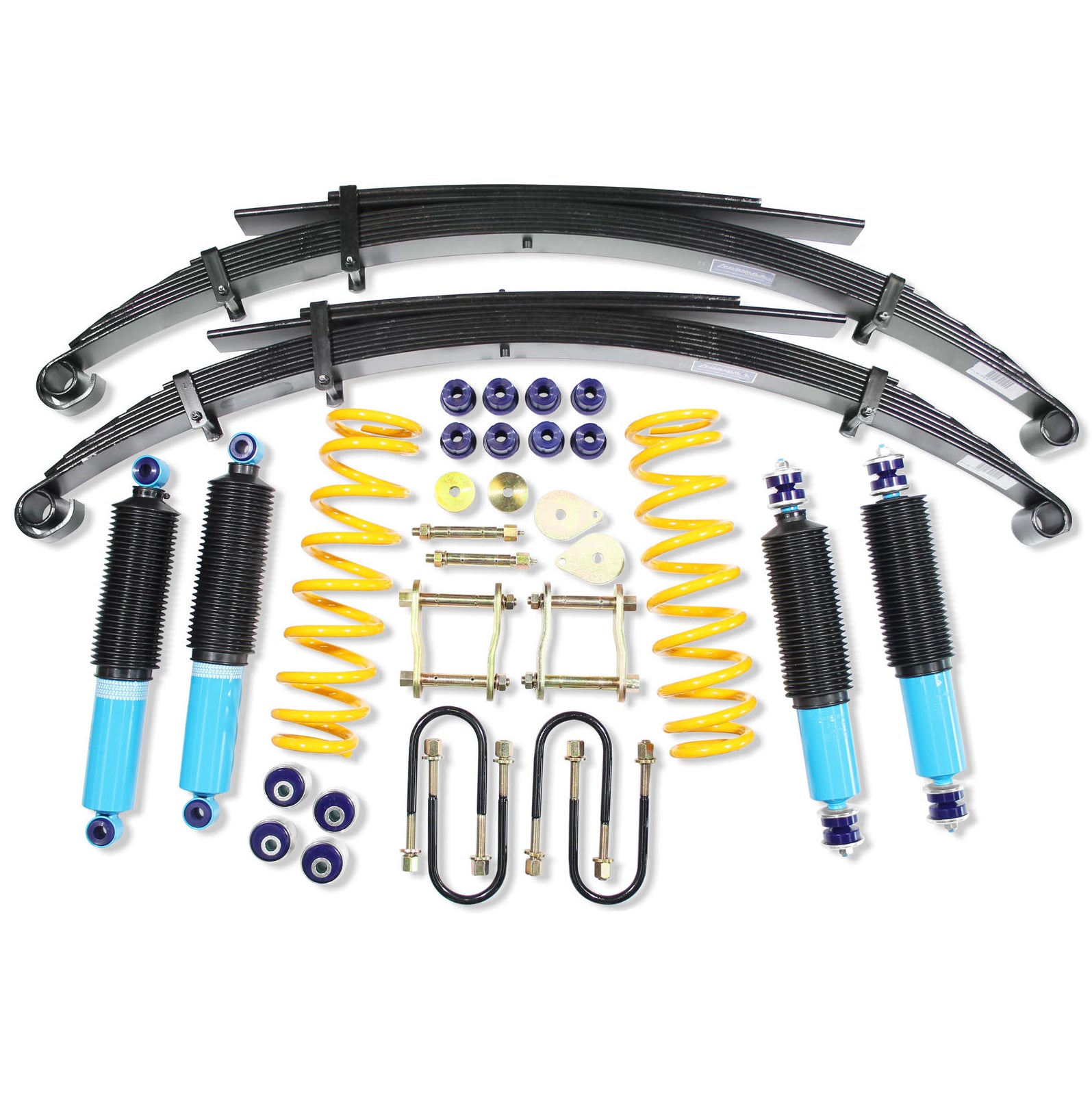 2 Inch 50mm Formula 4x4 Big Bore Lift Kit to suit Toyota Landcruiser 76 Series 2007-on