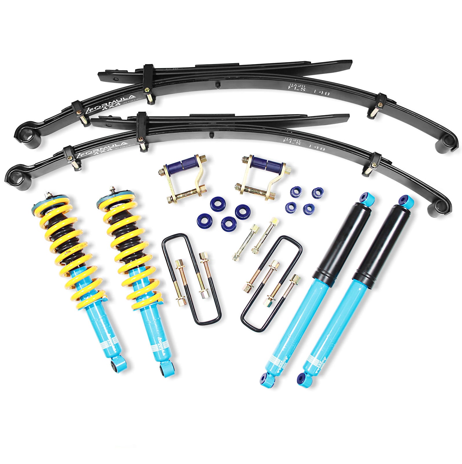 2 Inch 50mm Formula 4x4 ReadyStrut Lift Kit to suit Isuzu D-Max TF/RG01 & Mazda BT-50 TFS/RG04 - 2020-on