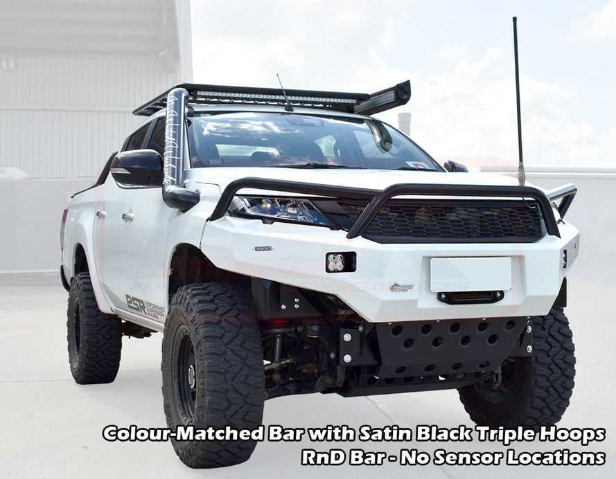 Mitsubishi MR Triton Ambush Triple Hoop Bullbar