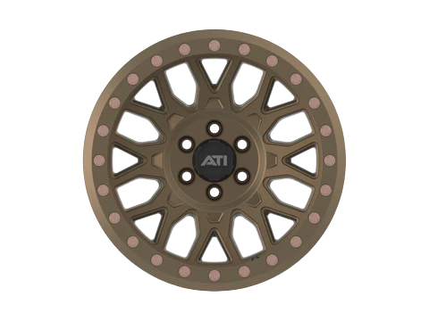 AT-01 17X8.5 HYBRID BEADLOCK WHEEL - BRONZE (6X114.3)