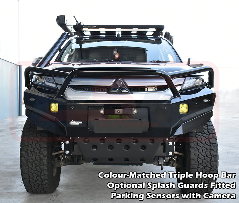 Mitsubishi MR Triton Ambush Triple Hoop Bullbar