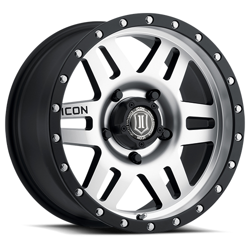 Icon Alloys Six Speed - Machined Satin Black