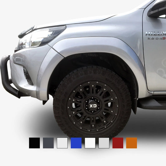 HILUX 10/2015-08/2018 FLARES EGR FRONT SET 41MM WIDE