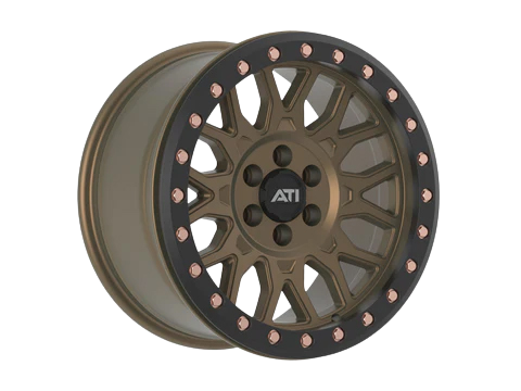 AT-01 17X8.5 HYBRID BEADLOCK WHEEL - BRONZE (6X114.3)