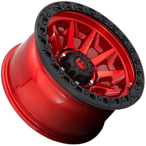 Fuel Covert D695 Candy Red W/Black Ring