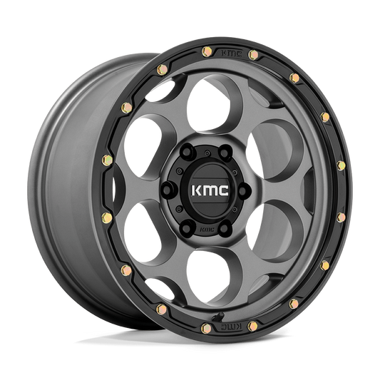 KMC Dirty Harry KM541 - Satin Gray W/ Black Lip