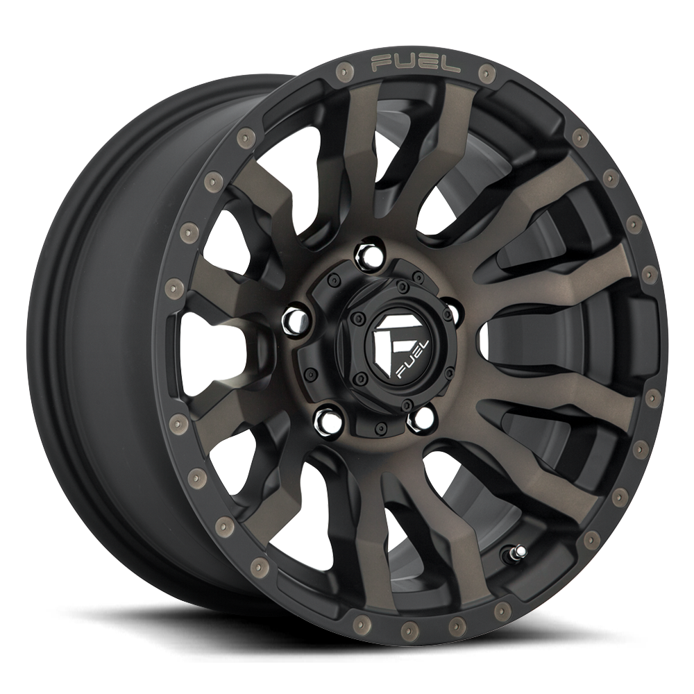 Fuel Blitz D674 Matte Black W/Machined DDT