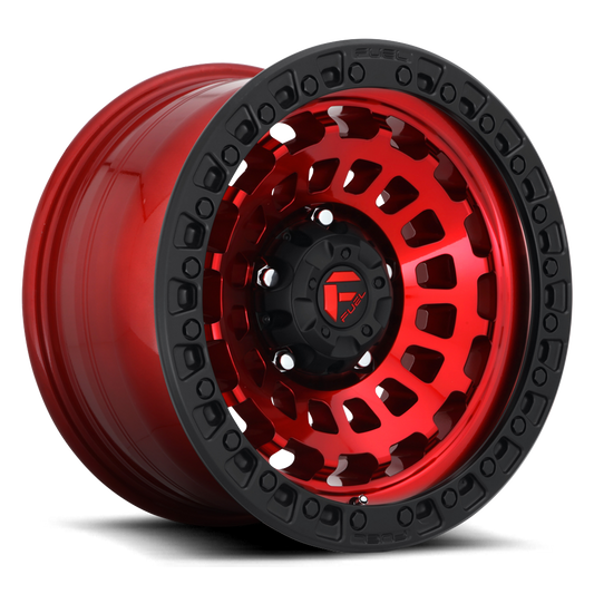 Fuel Zephyr D632 Candy Red With Black Bead Ring